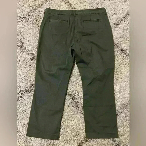 Olive green pants size 16P St Johns Bay (P240) - Picture 7 of 7